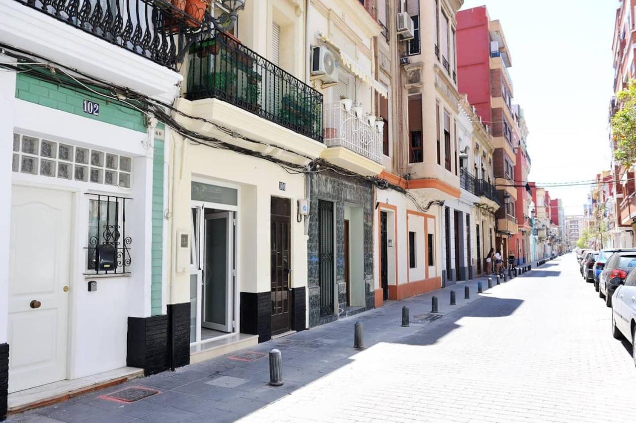 Chic Estudio Privado Al Lado De La Playa 瓦伦西亚 外观 照片