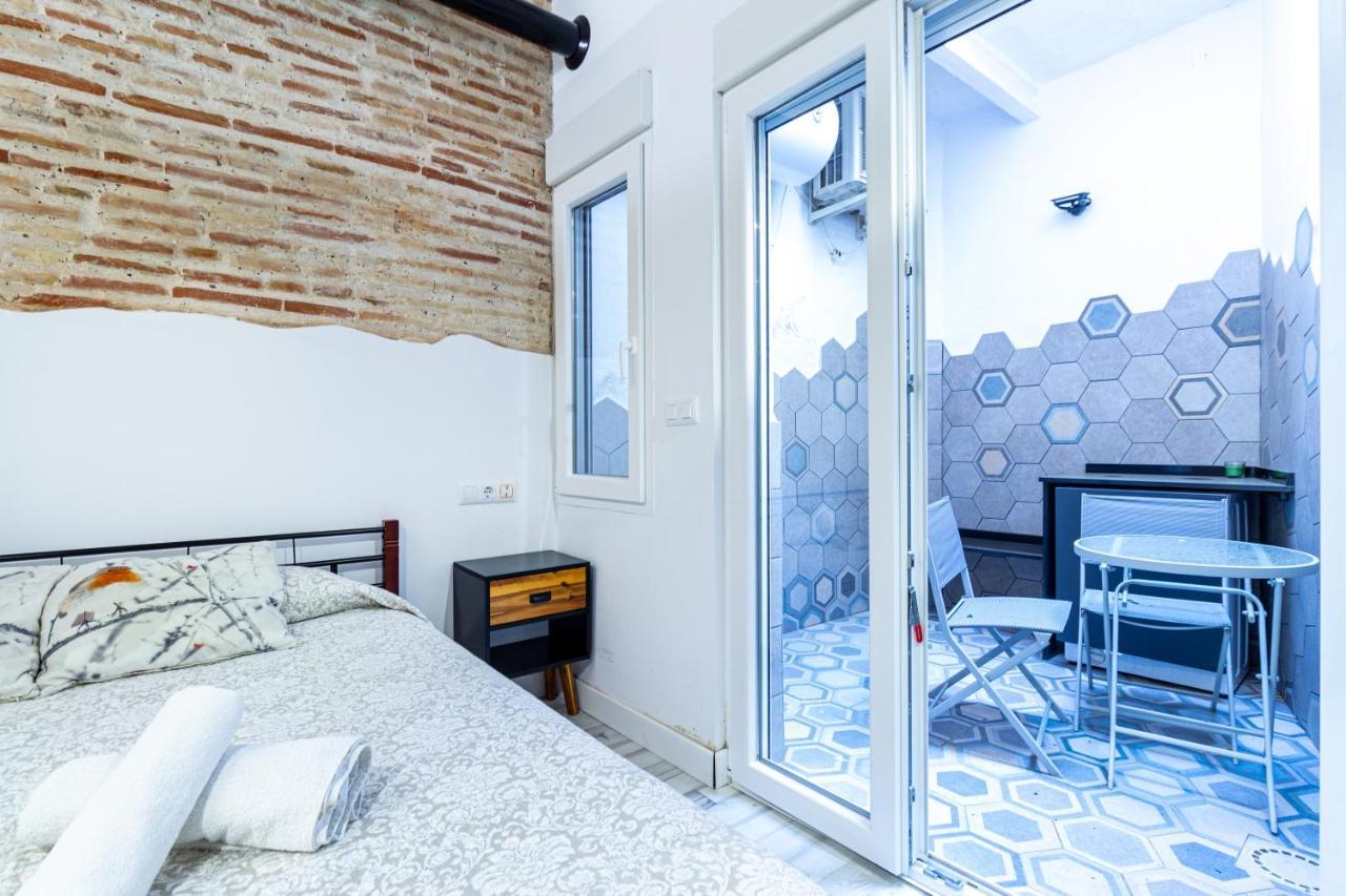 Chic Estudio Privado Al Lado De La Playa 瓦伦西亚 外观 照片
