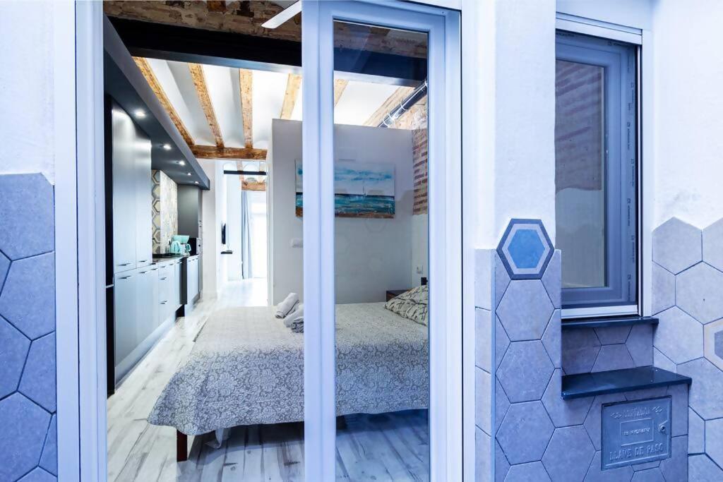 Chic Estudio Privado Al Lado De La Playa 瓦伦西亚 外观 照片