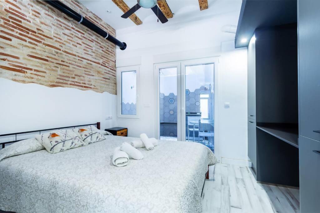 Chic Estudio Privado Al Lado De La Playa 瓦伦西亚 外观 照片